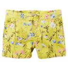 Girls 4-8 Carter's Poplin Shorts, Girl's, Size: 4, Yellow