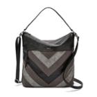 Relic Sophie Patchwork Chevron Convertible Crossbody Bag, Women's, Dark Beige