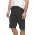 Men's Rawx Regular-fit Belted Cargo Shorts, Size: 32, Blue (navy)
