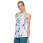 Women's Tek Gear&reg; High Neck Woven Tank, Size: Small, White