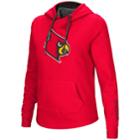 Women's Louisville Cardinals Crossover Hoodie, Size: Small, Med Red