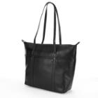 Ili Leather Tote, Women's, Black