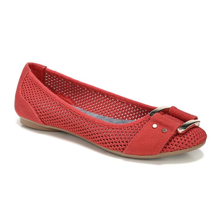 Dr. Scholl's Frankie Women's Ballet Flats, Size: Medium (6), Red