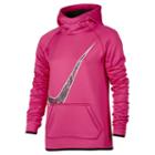 Girls 7-16 Nike Dri-fit Therma Hoodie, Girl's, Size: Large, Med Red