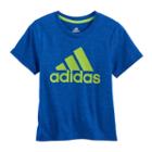 Boys 4-7x Adidas Space-dye Graphic Tee, Size: 6, Brt Blue
