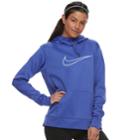 Women's Nike Therma Training Hoodie, Size: Small, Med Purple