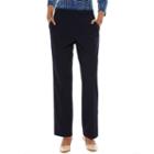 Women's Dana Buchman Pull-on Dress Pants, Size: 14, Blue (navy)