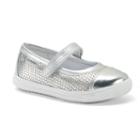 Rachel Shoes Camille Toddler Girls' Mary Jane Shoes, Girl's, Size: 8 T, Light Grey