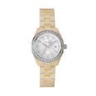 Caravelle New York By Bulova Women's Crystal Watch - 43m109, White