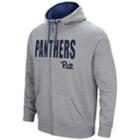 Men's Campus Heritage Pitt Panthers Full-zip Hoodie, Size: Large, Med Grey