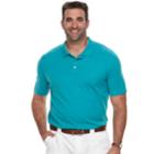 Big & Tall Croft & Barrow&reg; Classic-fit Easy-care Interlock Polo, Men's, Size: 4xlt, Turquoise/blue (turq/aqua)