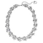 Simply Vera Vera Wang Simulated Crystal Cluster Necklace, Women's, White