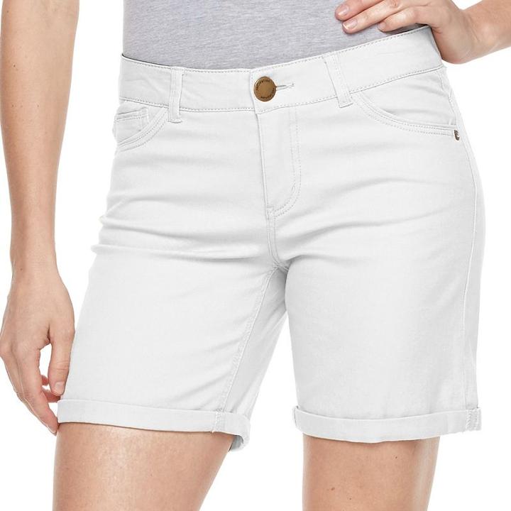Women's Recreation Technology Shorts, Size: 6, White
