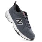 New Balance 619 Men's Suede Cross-training Shoes, Size: 9.5 Ew 4e, Grey (charcoal)