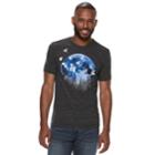 Men's Apt. 9&reg; Night Flight Graphic Tee, Size: Xxl, Black