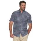 Big & Tall Croft & Barrow&reg; Classic-fit Easy-care Button-down Shirt, Men's, Size: 4xb, Dark Blue