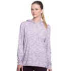Women's Gaiam Relaxed Long Sleeve Yoga Top, Size: Large, White Oth