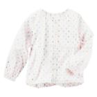 Girls 4-8 Oshkosh B'gosh&reg; Clip-dot Shirt, Size: 8, Multicolor