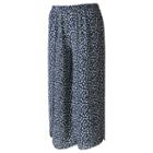 Juniors' Joe B Crepe Wrap Culottes, Teens, Size: Large, Blue Other
