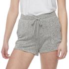 Juniors' So&reg; Cozy Brushed Jersey Shorts, Teens, Size: Medium, Oxford