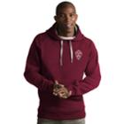 Men's Antigua Colorado Rapids Victory Pullover Hoodie, Size: Large, Dark Red