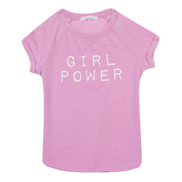 Girls 7-16 & Plus Size Harper & Elliott Roll Cuff Graphic Tee, Girl's, Size: L Plus, Lt Purple
