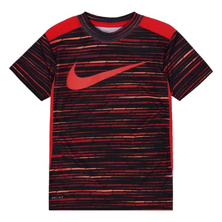 Boys 4-7 Nike Legacy Dri-fit Sublimated Tee, Size: 5, Drk Orange