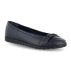 Easy Street Giddy Ii Women's Ballet Flats, Size: 5.5 Med, Blue (navy)