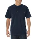 Big & Tall Dickies Heavyweight Henley, Men's, Size: 3xl Tall, Dark Blue