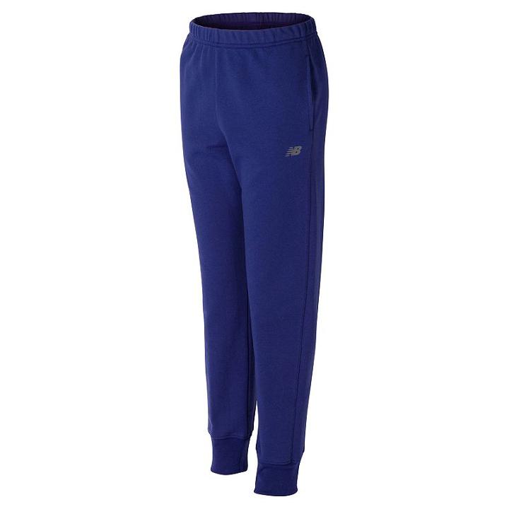 Boys 8-20 New Balance French Terry Jogger Pants, Boy's, Size: 14-16, Dark Blue