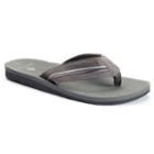 Men's Vintage Stone Flip-flops, Size: Xl, Grey