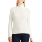 Women's Chaps Turtleneck Sweater, Size: Small, Natural