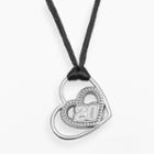 Insignia Collection Nascar Matt Kenseth Sterling Silver 20 Heart Pendant, Women's, Grey