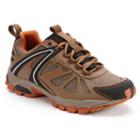 Pacific Trail Pilot Men's Running Shoes, Size: Medium (11.5), Beig/green (beig/khaki)