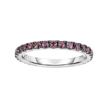 Oro Leoni Sterling Silver Rhodolite Garnet Ring - Made With Genuine Swarovski Gemstones, Women's, Size: 6, Multicolor