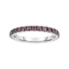 Oro Leoni Sterling Silver Rhodolite Garnet Ring - Made With Genuine Swarovski Gemstones, Women's, Size: 6, Multicolor