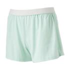 Juniors' Soffe Fold-over Athletic Shorts, Girl's, Size: Large, Lt Green
