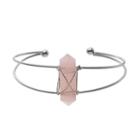 Mudd&reg; Pink Healing Stone Cuff Bracelet, Women's