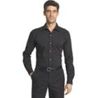 Big & Tall Van Heusen Flex Stretch Button-down Shirt, Men's, Size: Xxl Tall, Black