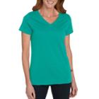 Women's Dickies V-neck Tee, Size: Xxl, Green Oth