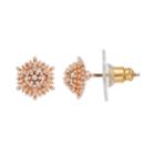 Lc Lauren Conrad Flower Nickel Free Stud Earrings, Women's, Light Pink
