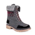 Muk Luks Jandon Women's Water Resistant Winter Boots, Size: 6, Grey