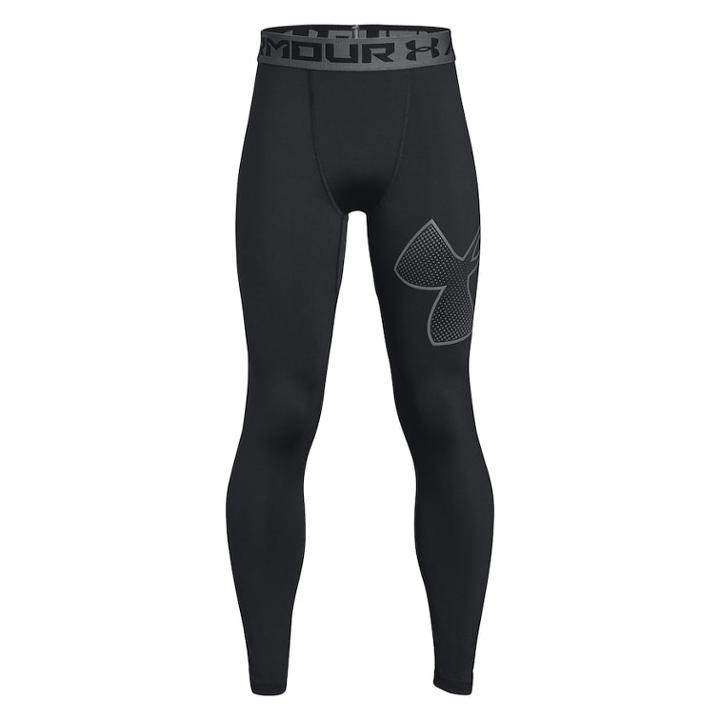 Boys 8-20 Under Armour Logo Leggings, Size: Large, Oxford