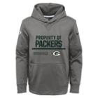 Boys 8-20 Nike Green Bay Packers Circuit Therma-fit Hoodie, Boy's, Size: L(14/16), Dark Grey