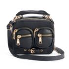 Moto Maven Crossbody Bag, Women's, Black