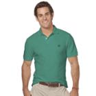 Men's Chaps Solid Pique Polo, Size: Small, Green