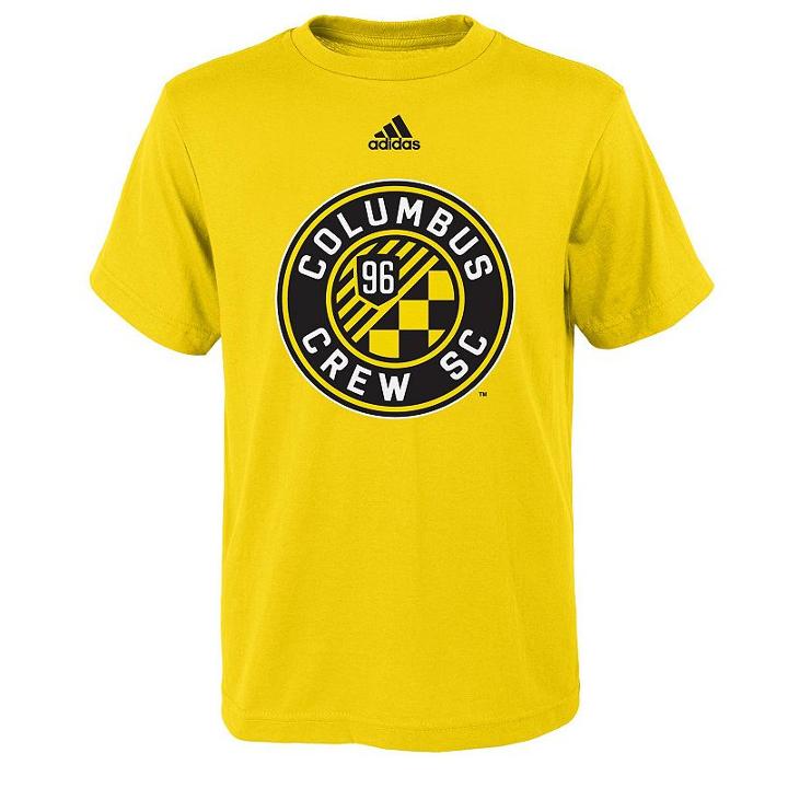 Boys 8-20 Adidas Columbus Crew Primary Logo Tee, Boy's, Size: M(10-12), Ovrfl Oth