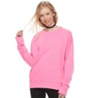 Juniors' So&reg; Crewneck Sweatshirt, Teens, Size: Xs, Brt Pink