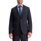 Men's Haggar Active Series Slim-fit Suit Jacket, Size: 40 Long, Black