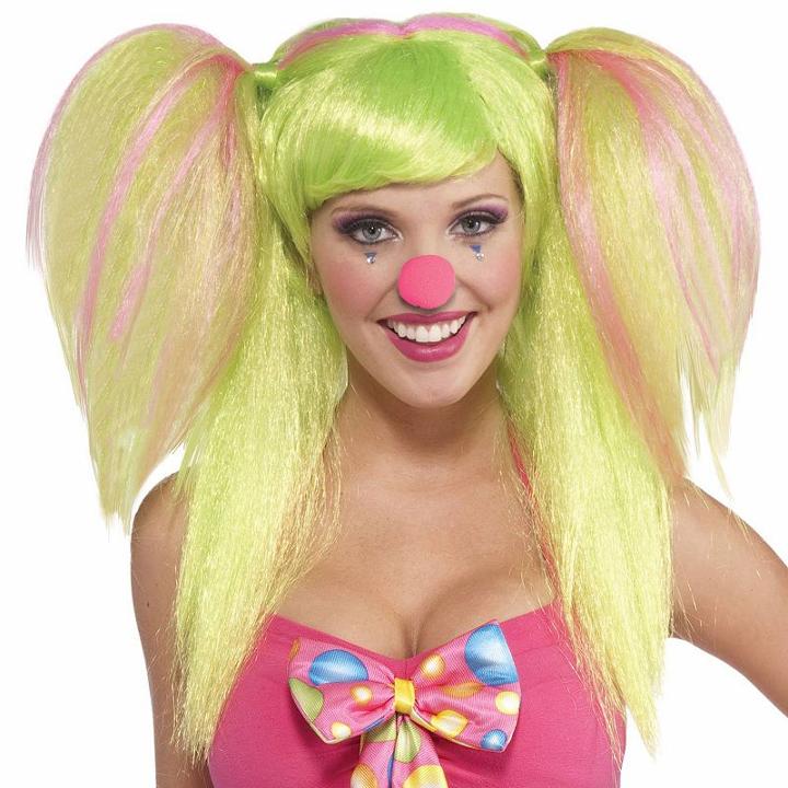 Circus Sweetie Costume Wig - Adult, Women's, Green